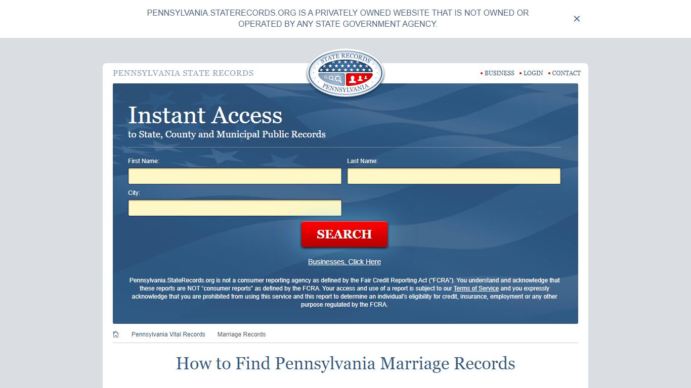 How to Find Pennsylvania Marriage Records